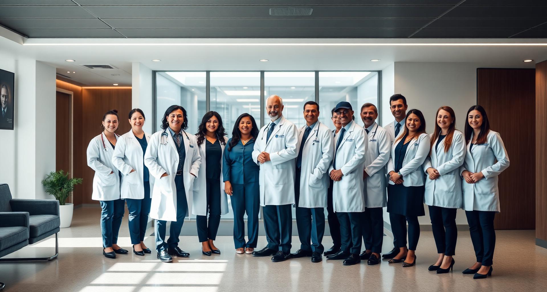 Nova Brain and Spine neurosurgeons reviewing a patient case together